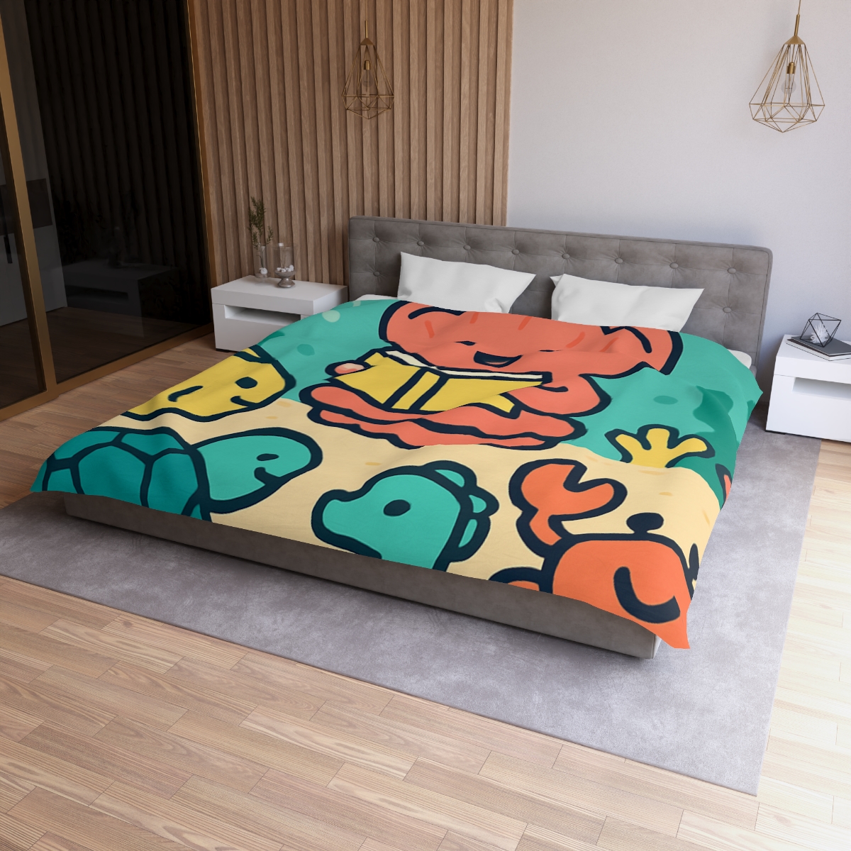 Bubble Reef Class unique patterned duvets