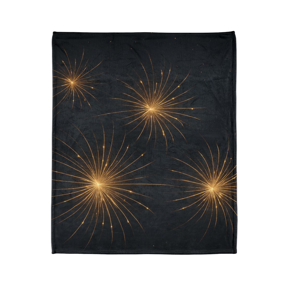 Starburst Silk Field designer printed blankets