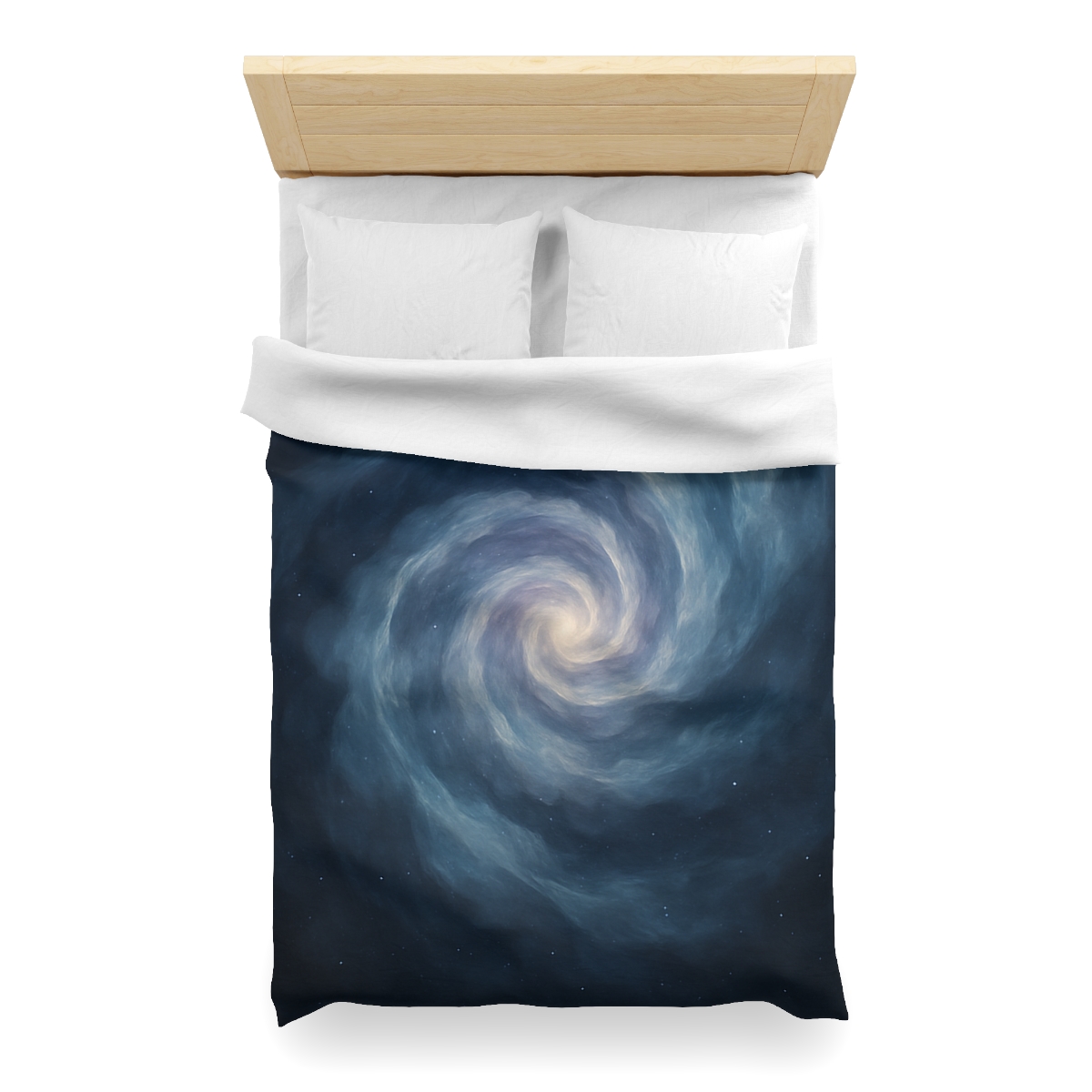 Nebula Spiral Veil personalized bedding duvets