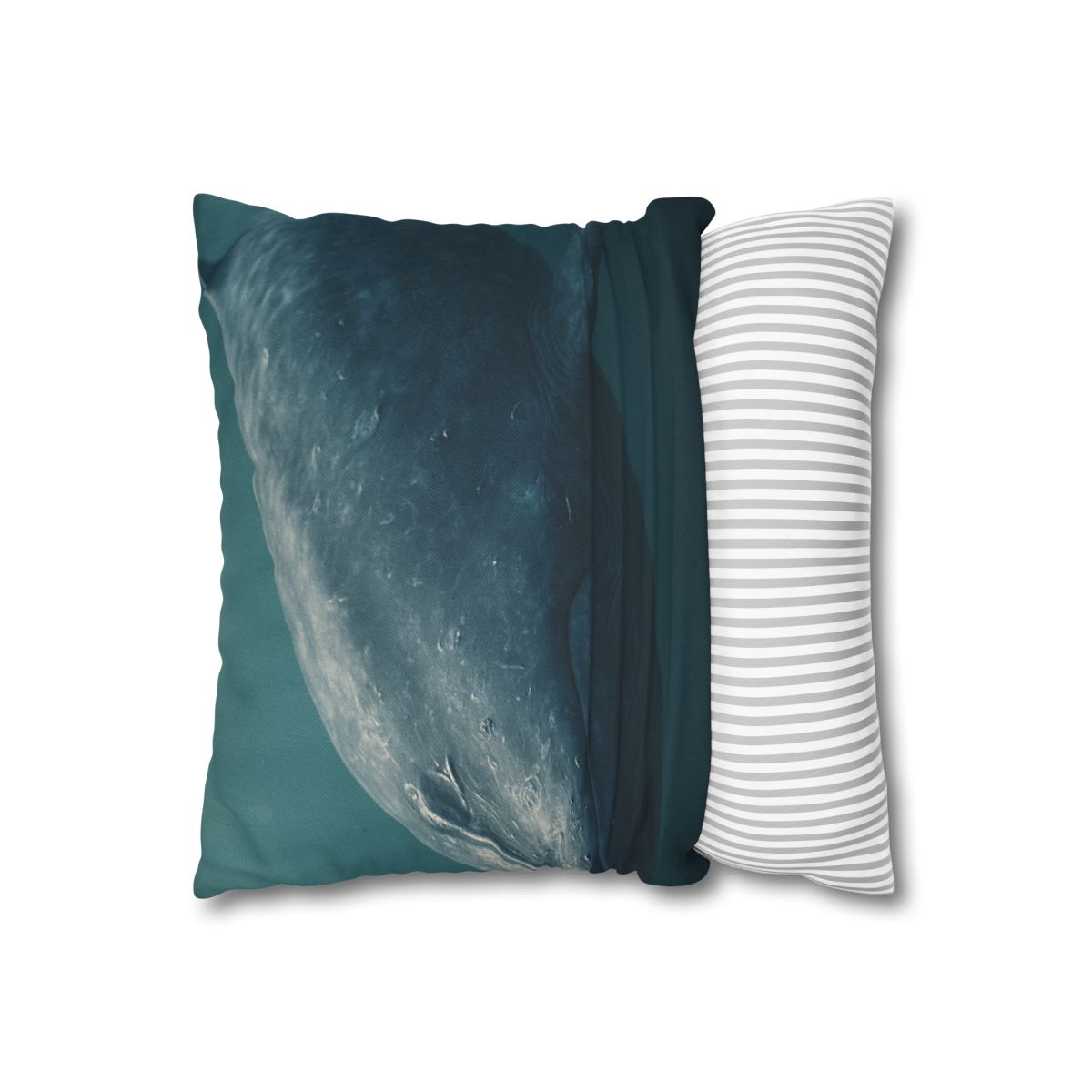 Ocean Song Blue Whale comfortable bedding pillow covers