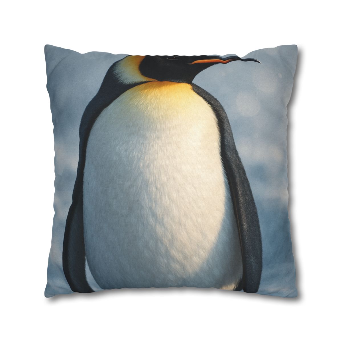 Frost Halo Emperor Penguin comfortable bedding pillow covers