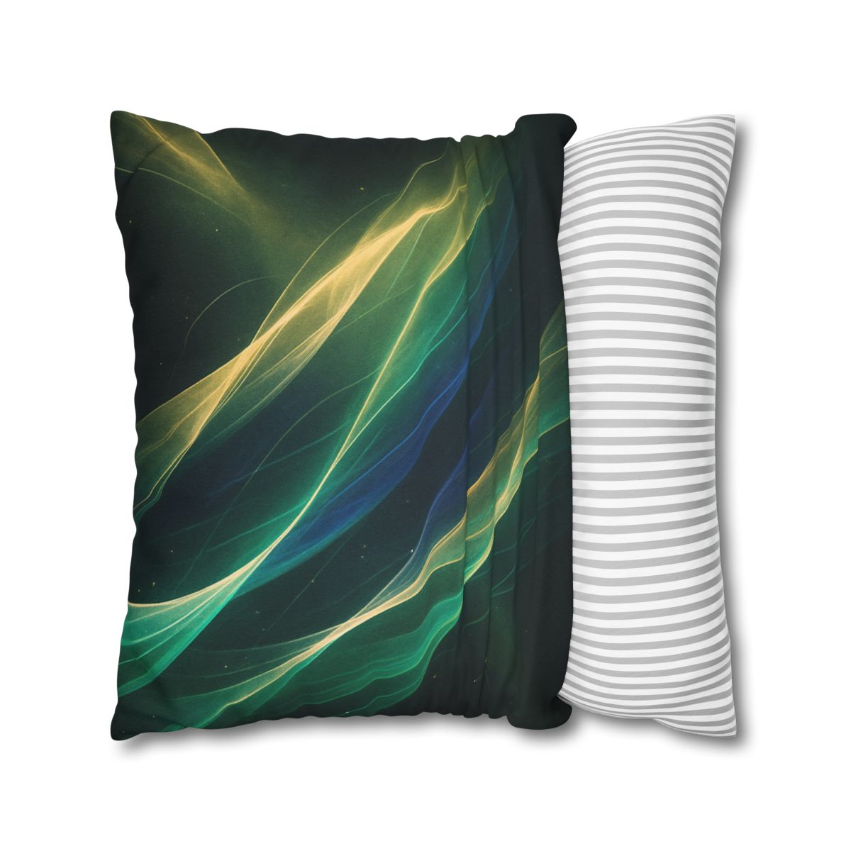 Veil Of Quantum Aurora stylish decorative pillowcases