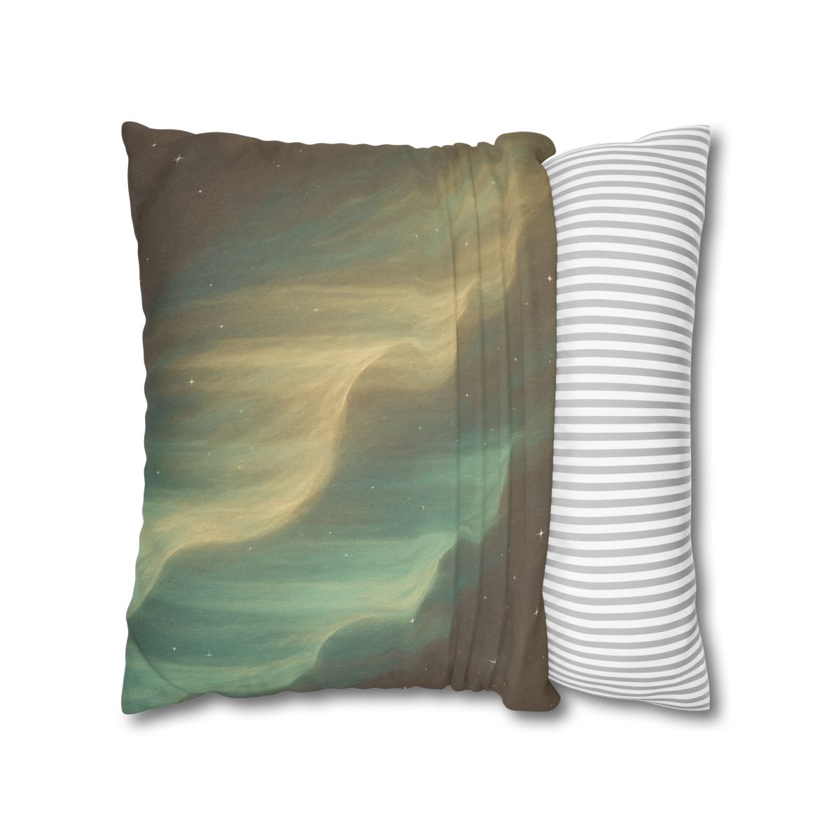 Auroral Dust Cascade trendy patterned pillow cases