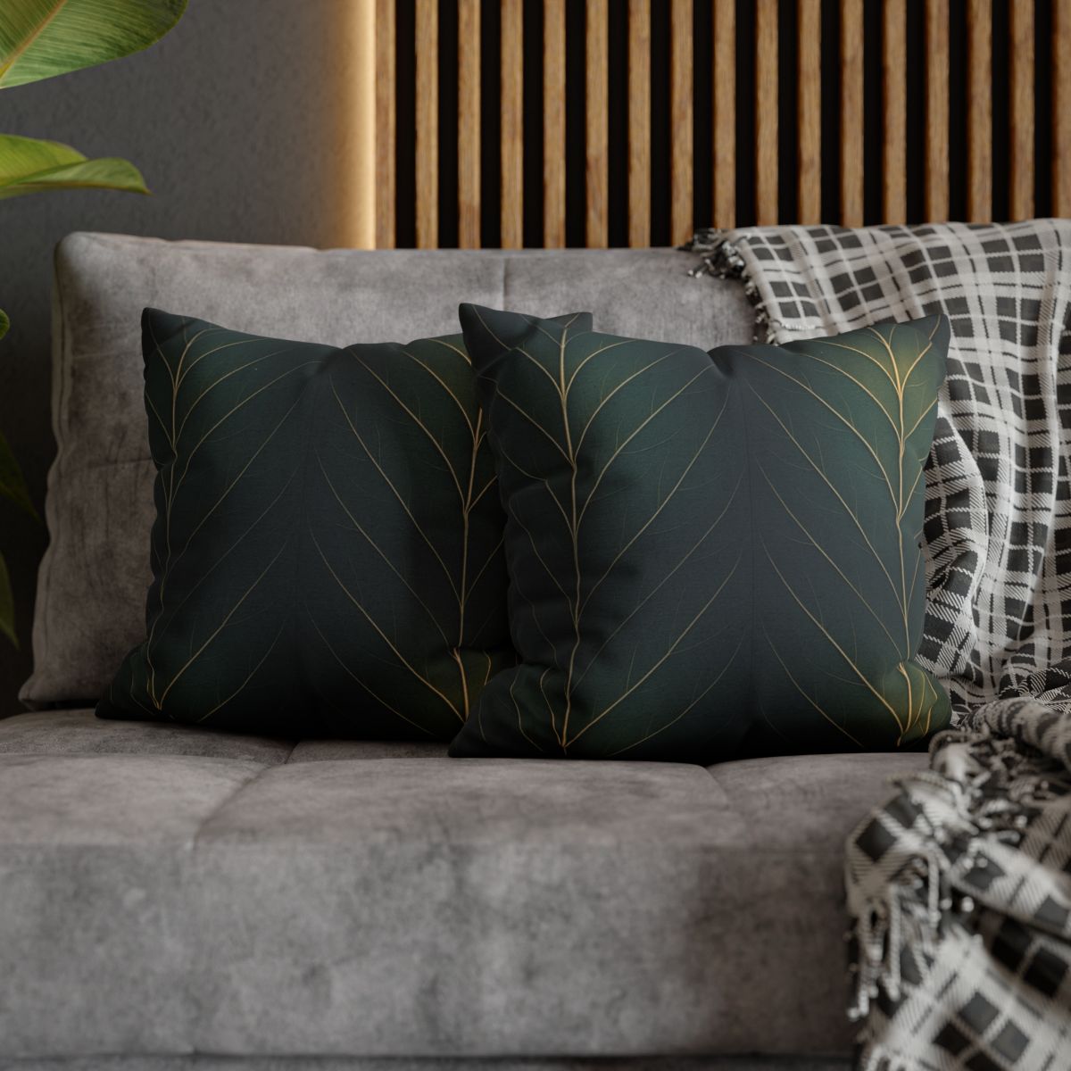 Vein Lattice Aurora stylish decorative pillowcases