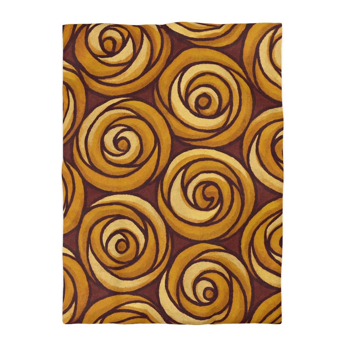 Spiral Bud Tessellation unique patterned duvets