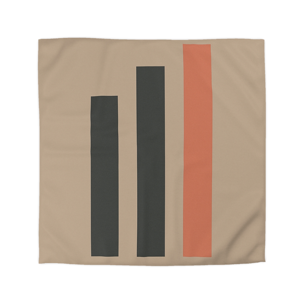 Balanced Triad Of Bars custom duvets