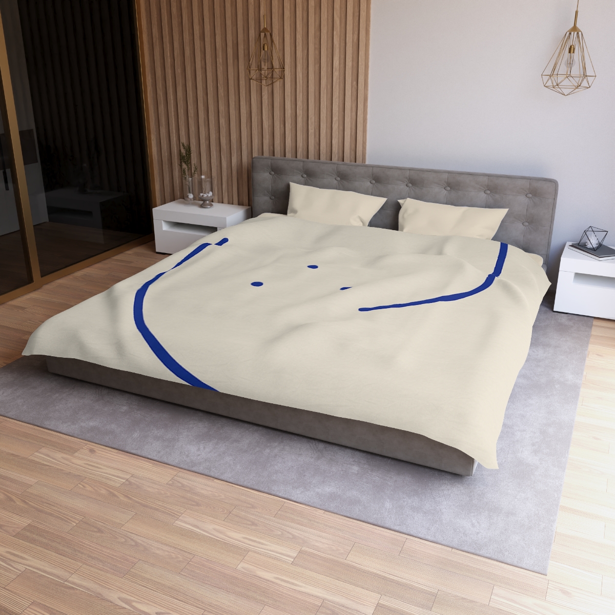 Twin Crescent Constellation custom duvets