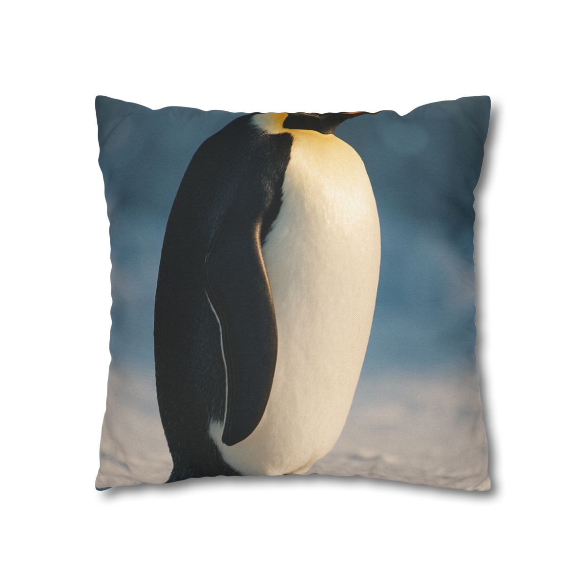 Silver Horizon Emperor Penguin stylish decorative pillowcases