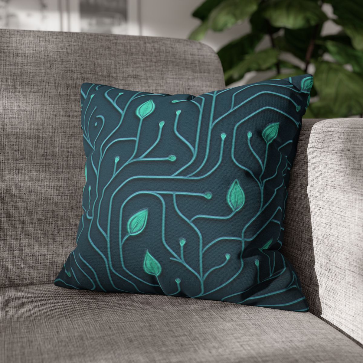 Vine Circuit Lattice trendy patterned pillow cases