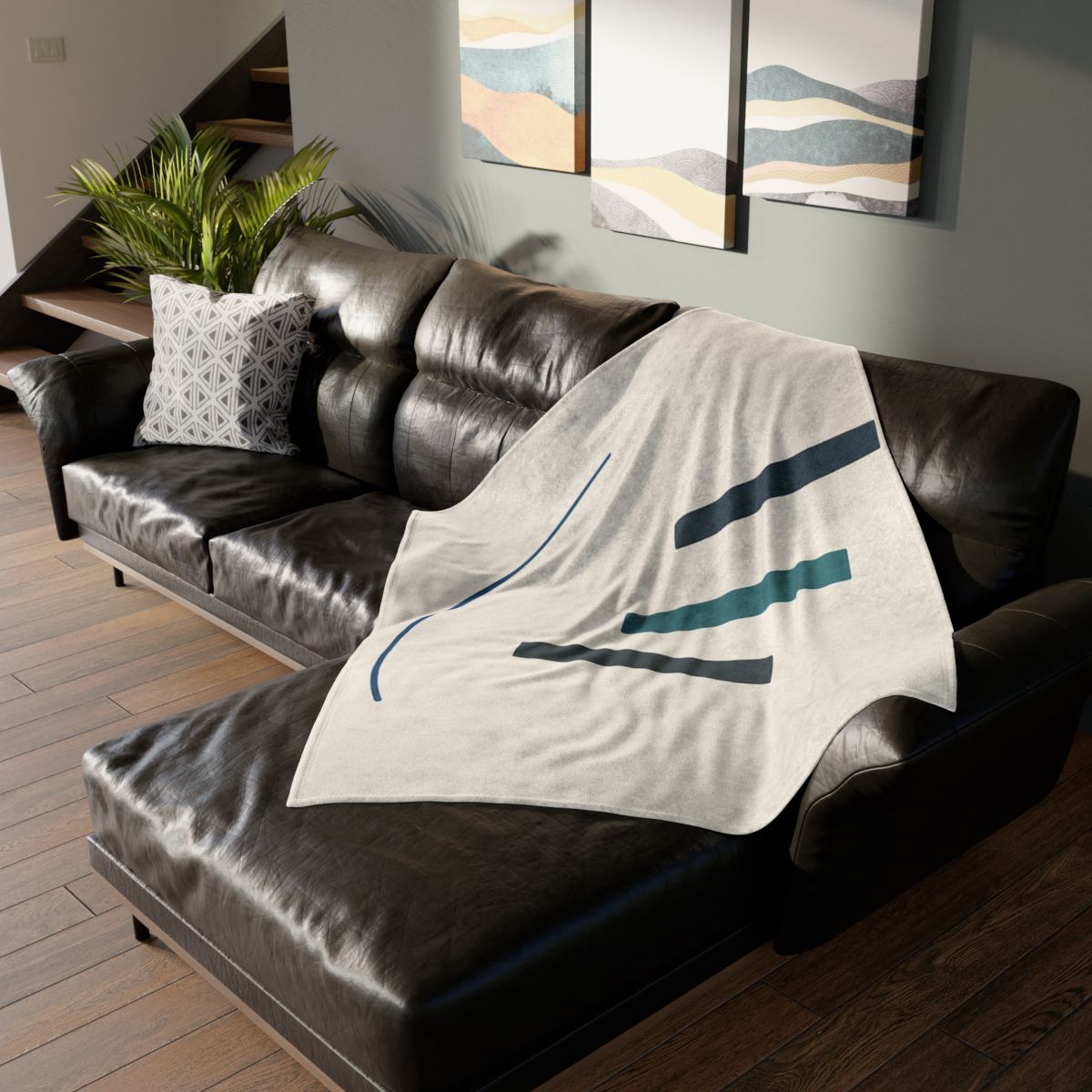 Orbit Pause Rectangles unique gift blankets