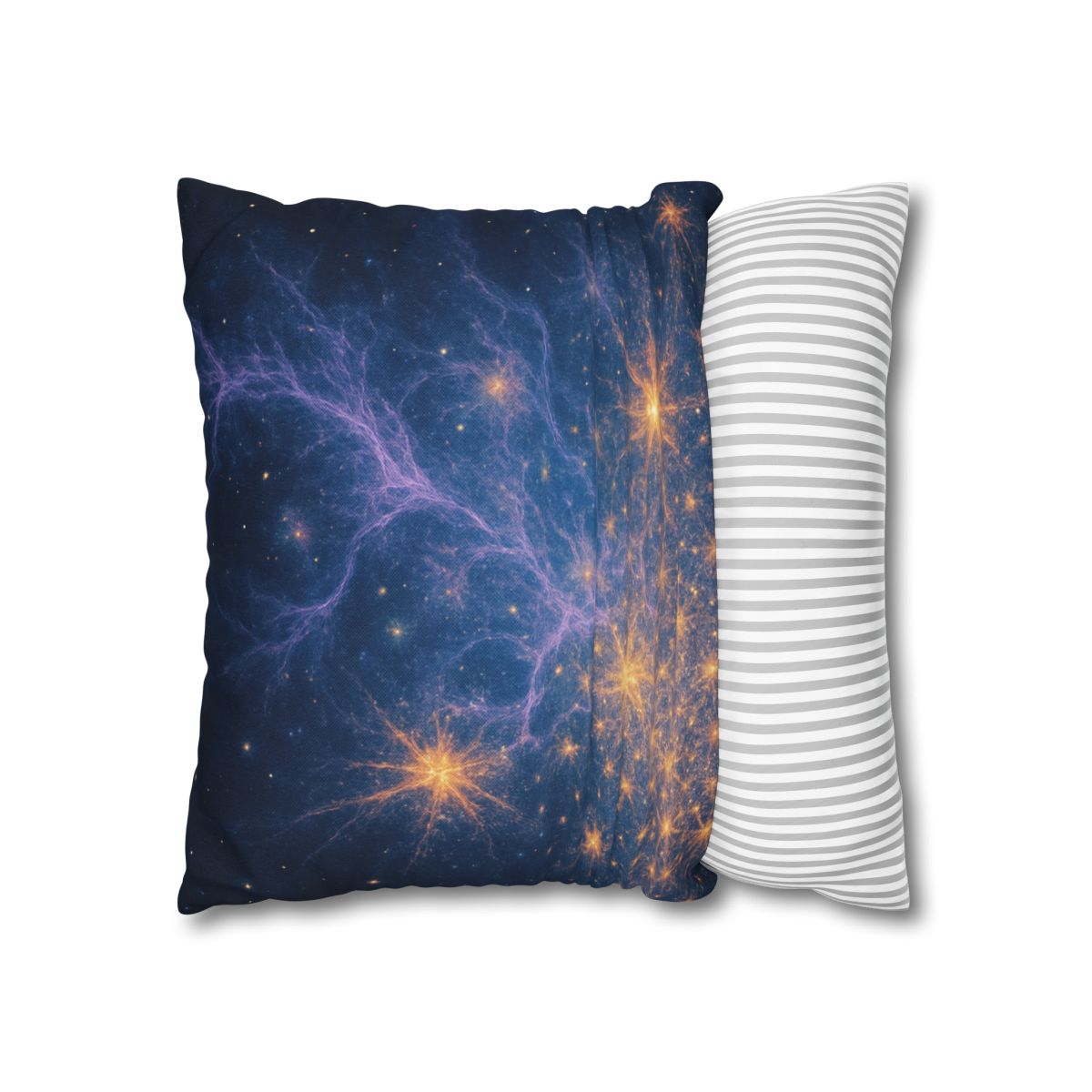Starburst Lace Field designer print pillow cases