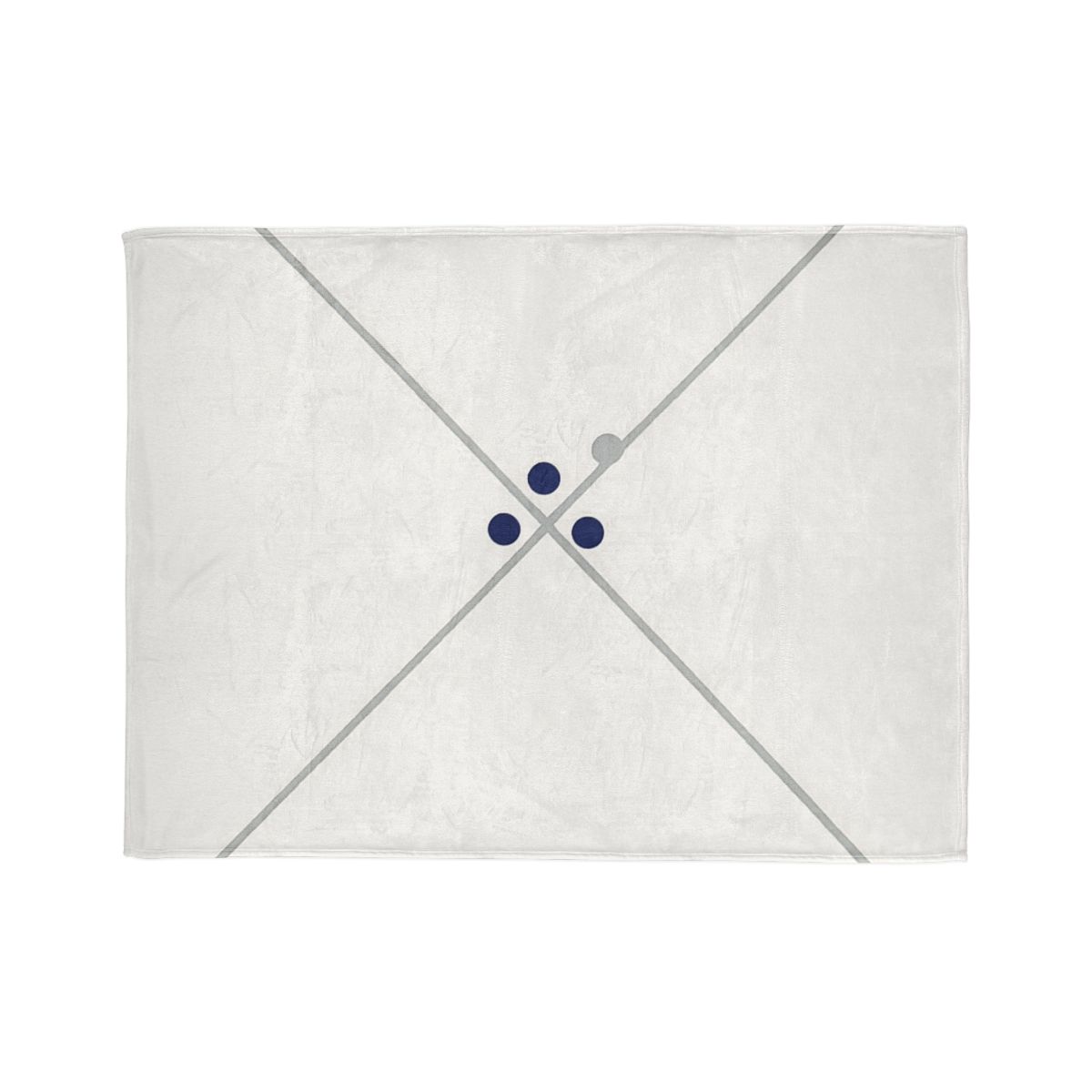 Diagonal Pair And Nested Dot Cluster stylish throw blankets