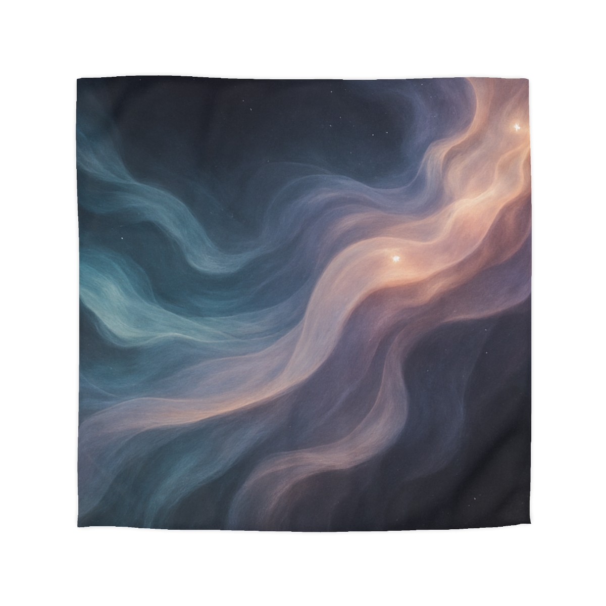 Prismatic Nebula Silk Drift personalized bedding duvets