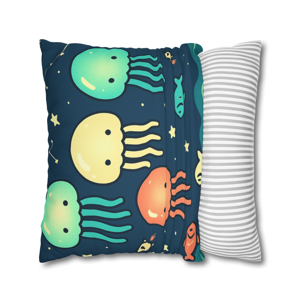 Galactic Jellyfish Parade personalized pillow covers