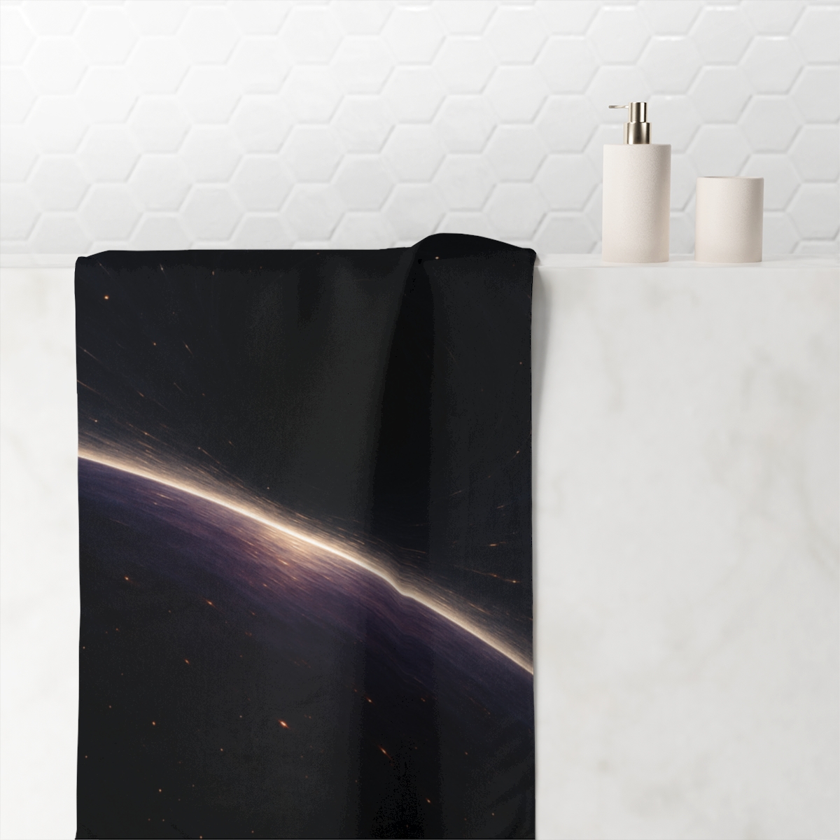 Gravity Well Horizon stylish beach towels