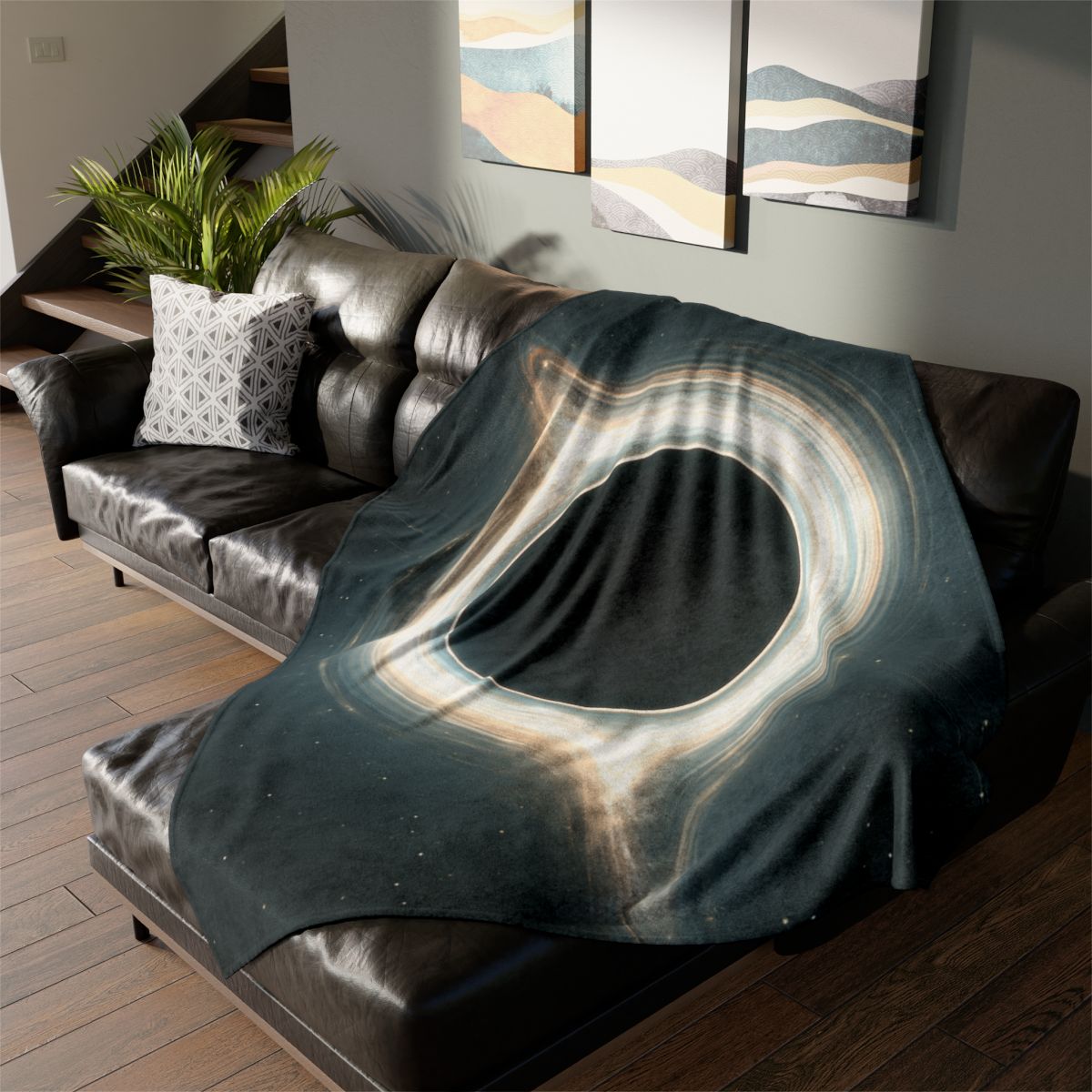 Lensed Starlight Bloom custom blankets