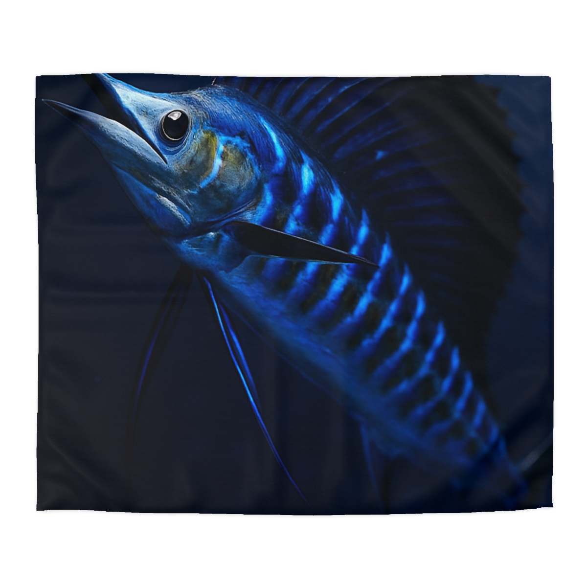 Nebula Crown Sailfish designer printed duvets