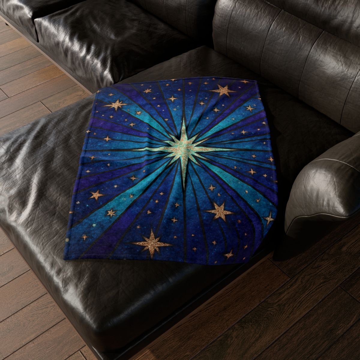 Starburst Cathedral soft fleece blankets