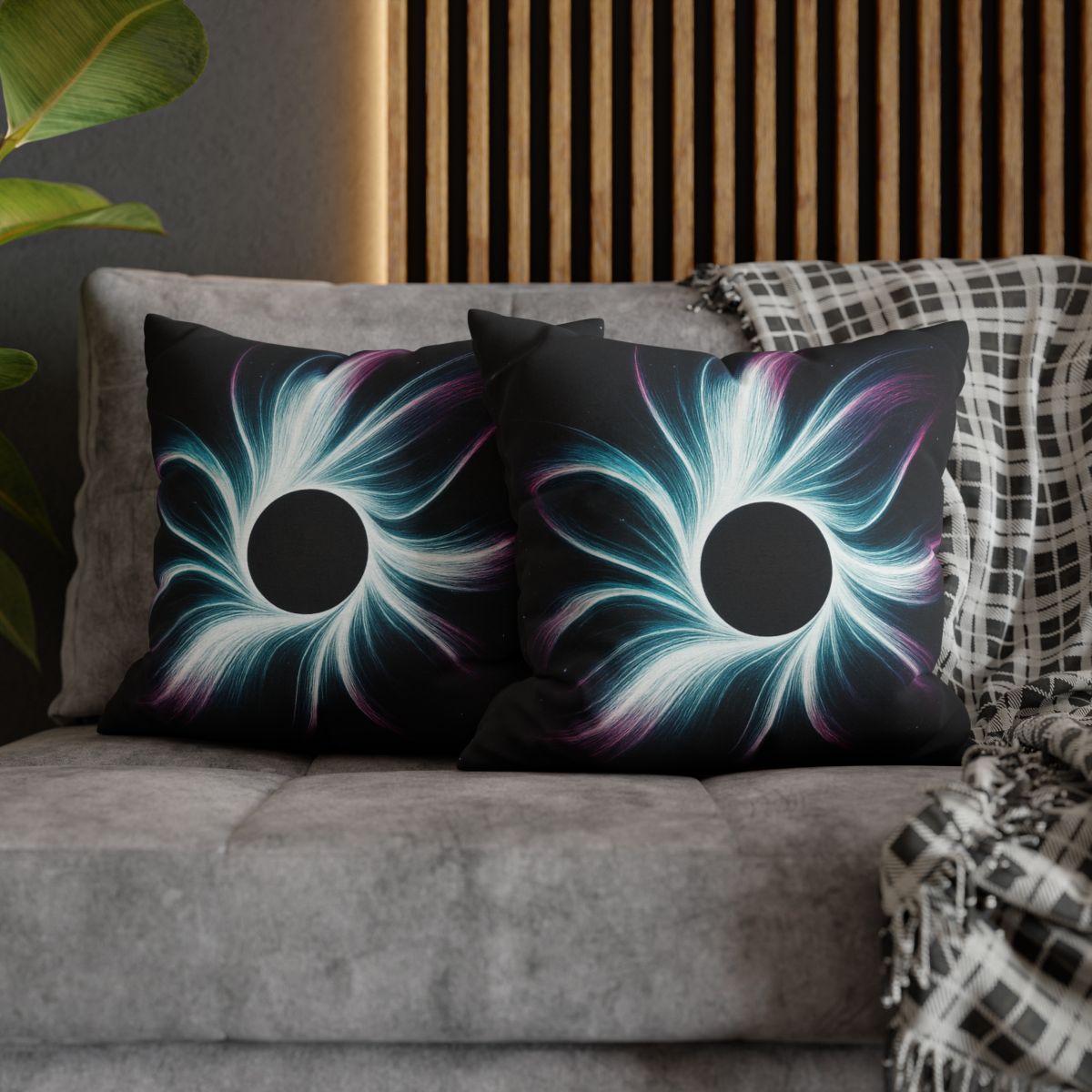 Gravitational Halo Bloom trendy patterned pillow cases