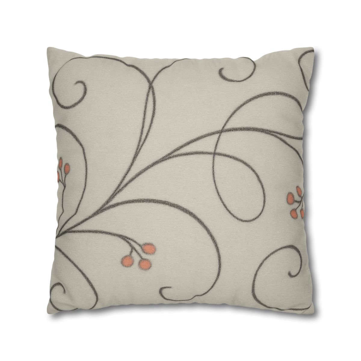 Tendril Lace Panorama personalized pillow covers