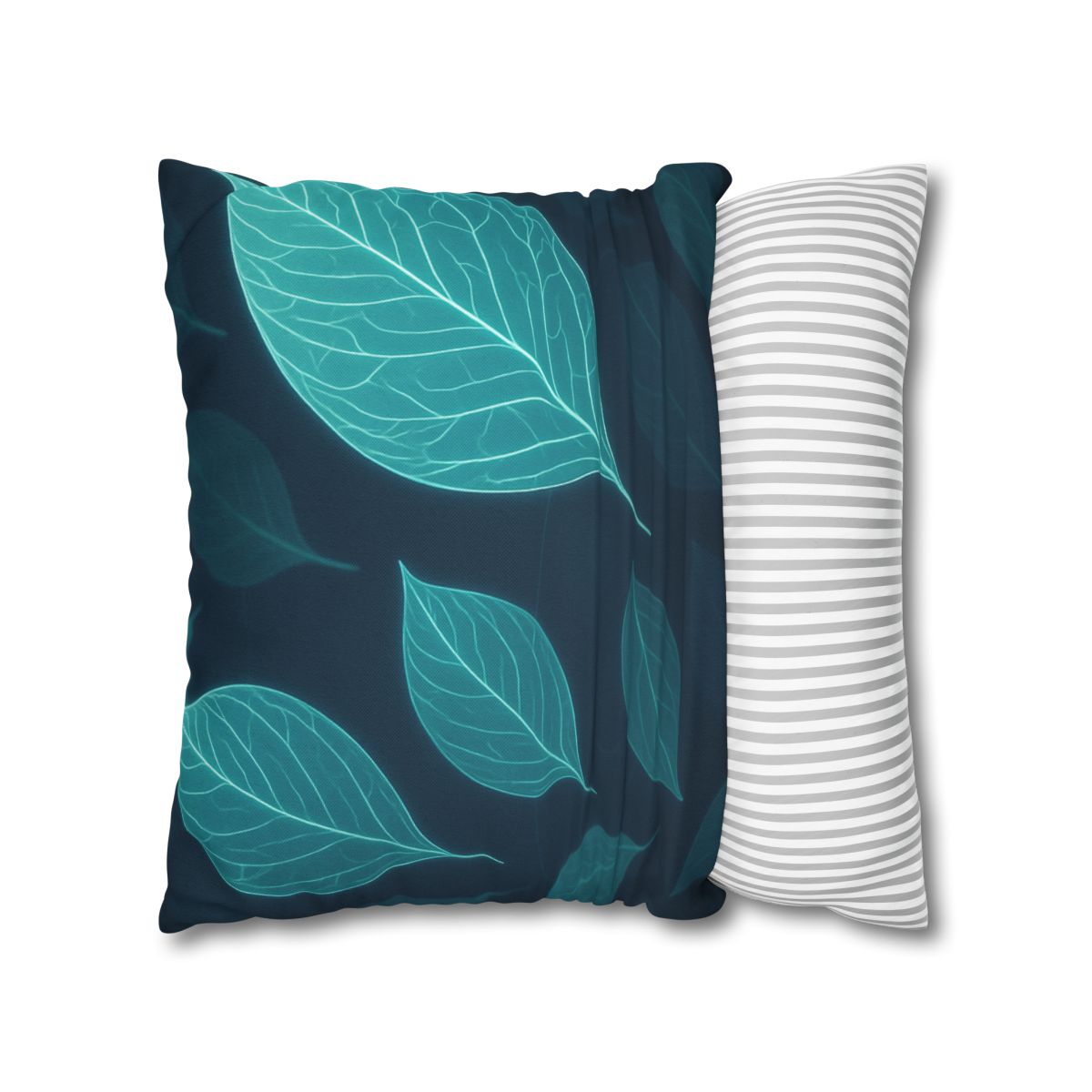 Orbiting Leaf Vein Circuit comfortable bedding pillow covers