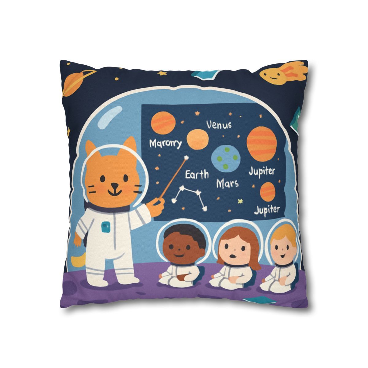 Comet Classroom In A Bubble Dome stylish decorative pillowcases