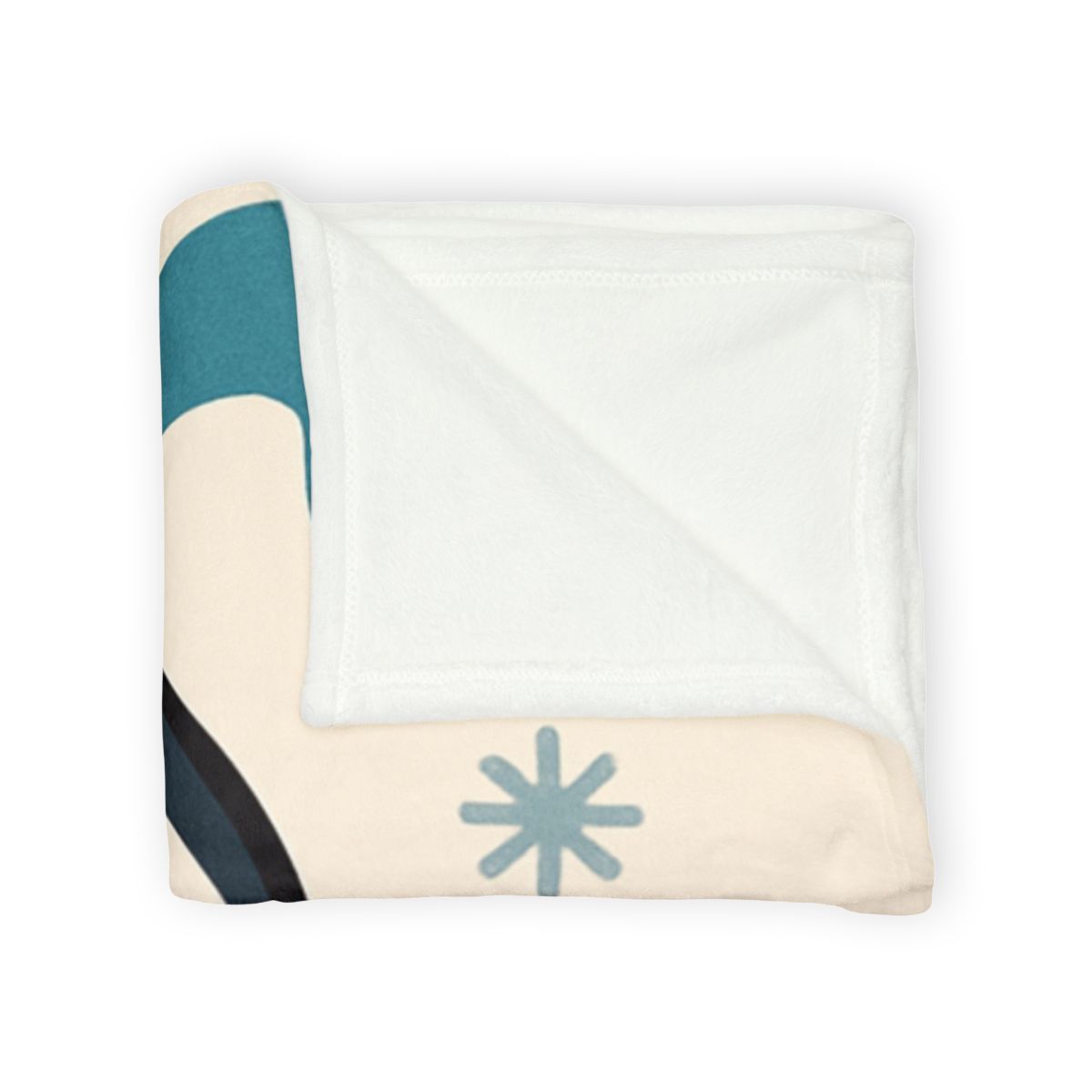 Polar Lights Penguin Map Quest stylish throw blankets