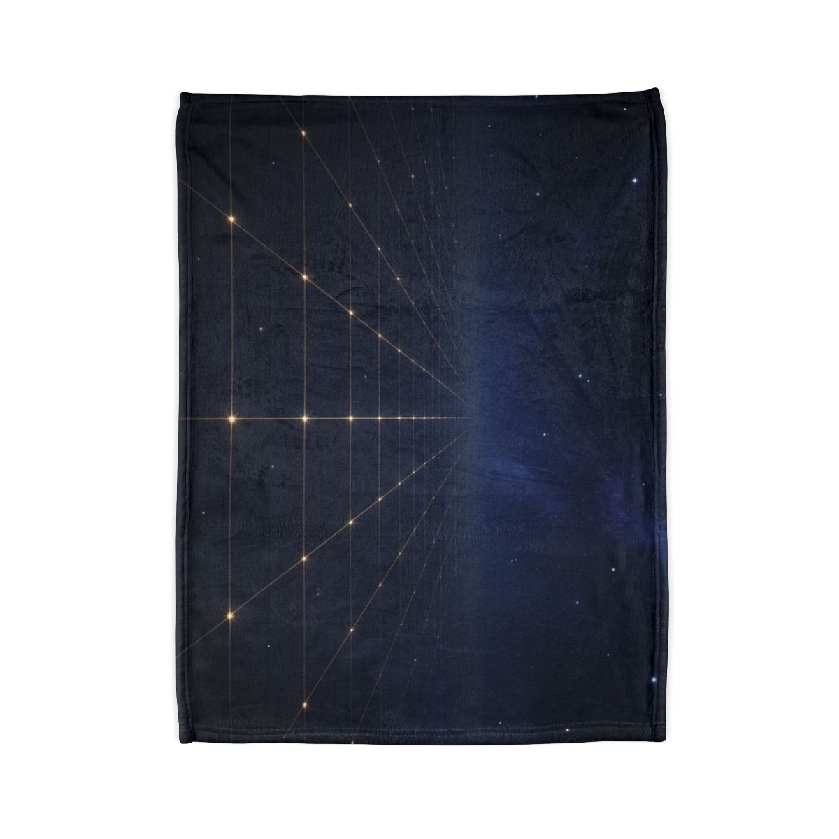 Luminous Cosmic Lattice decorative home blankets