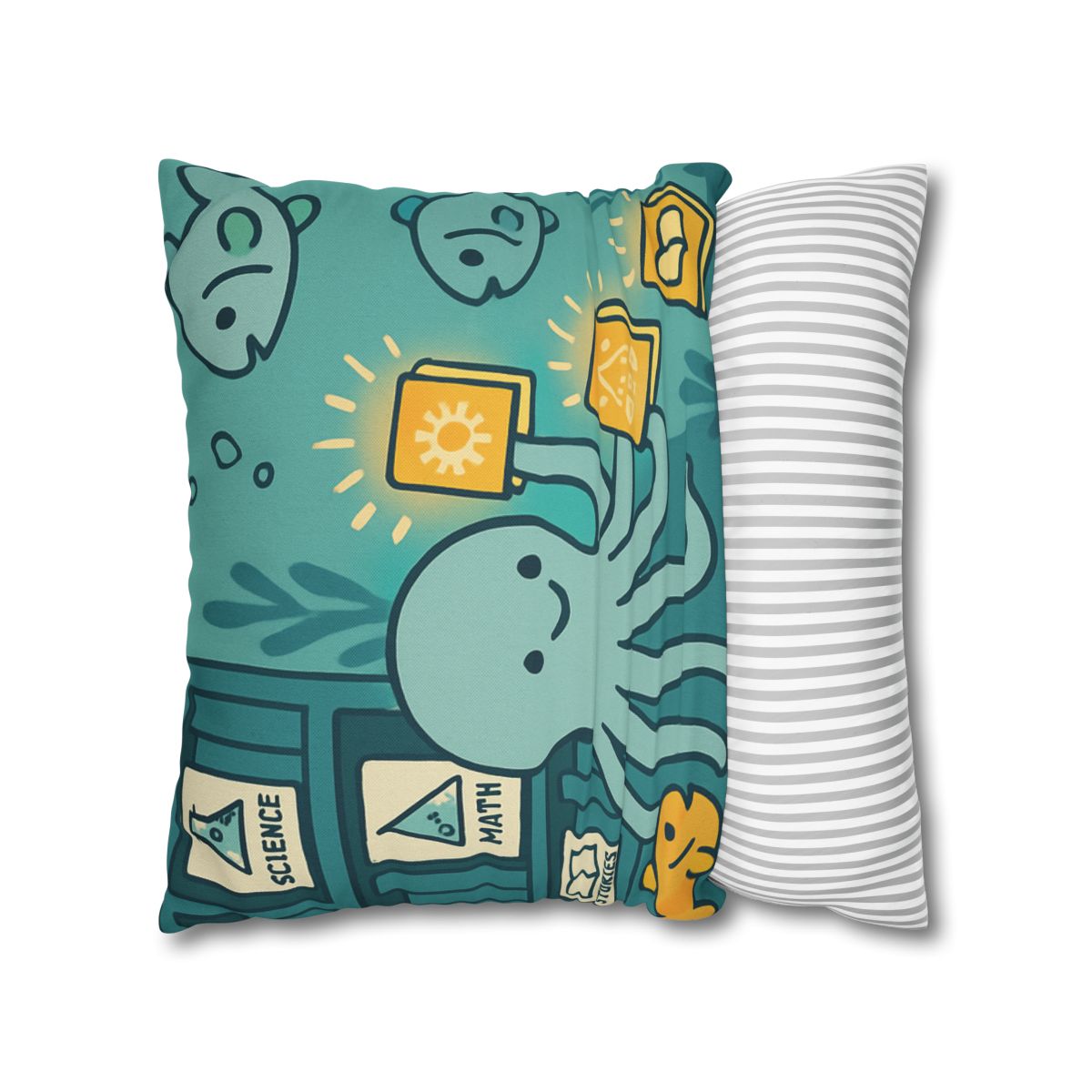 Underwater Library Of Light personalized pillow covers