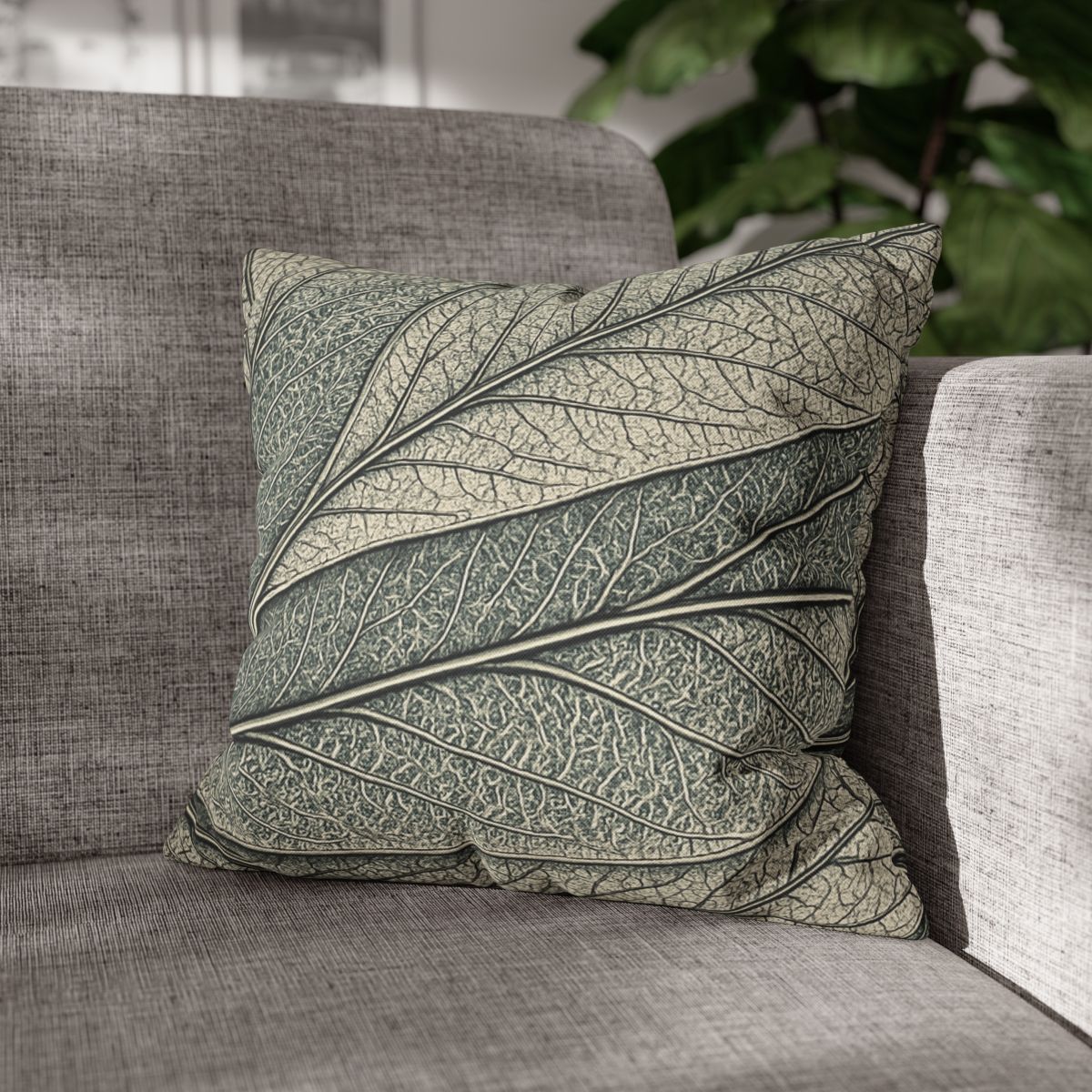 Vein Map Filigree soft cotton pillow cases