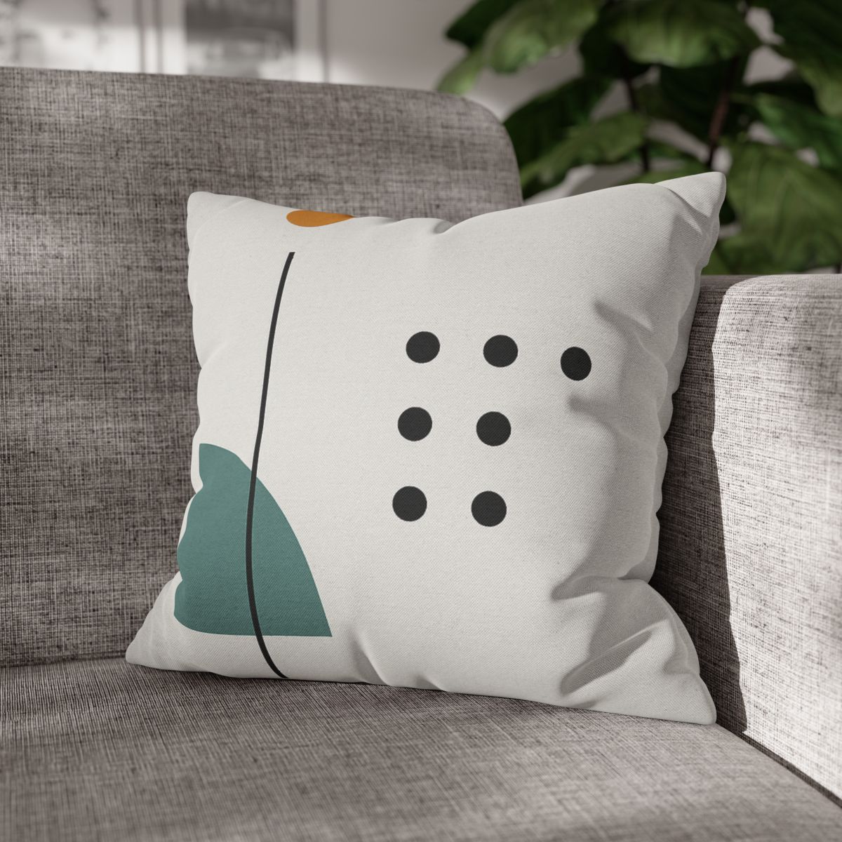 Sparse Meridian With Broken Grid trendy patterned pillow cases