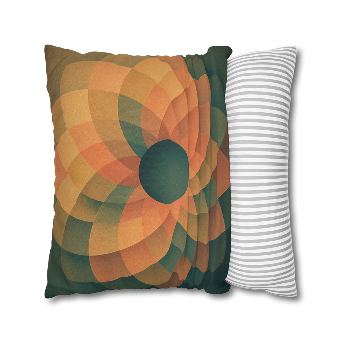 Petal Clockwork Overlay custom pillow cases