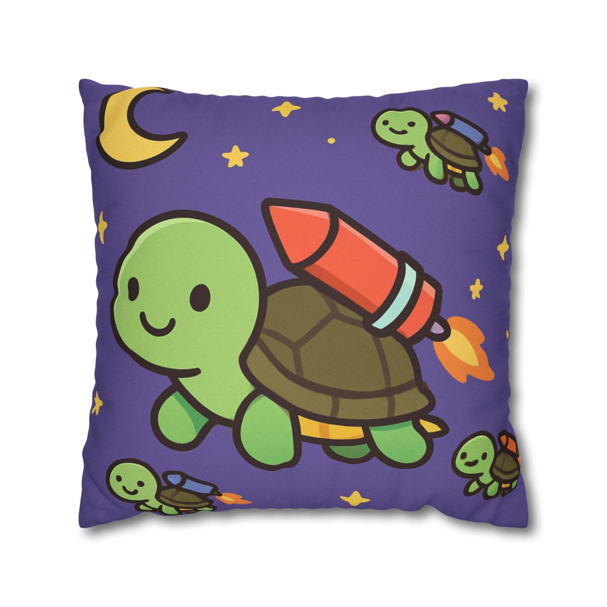 Rocket Powered Turtle Parade custom pillow cases