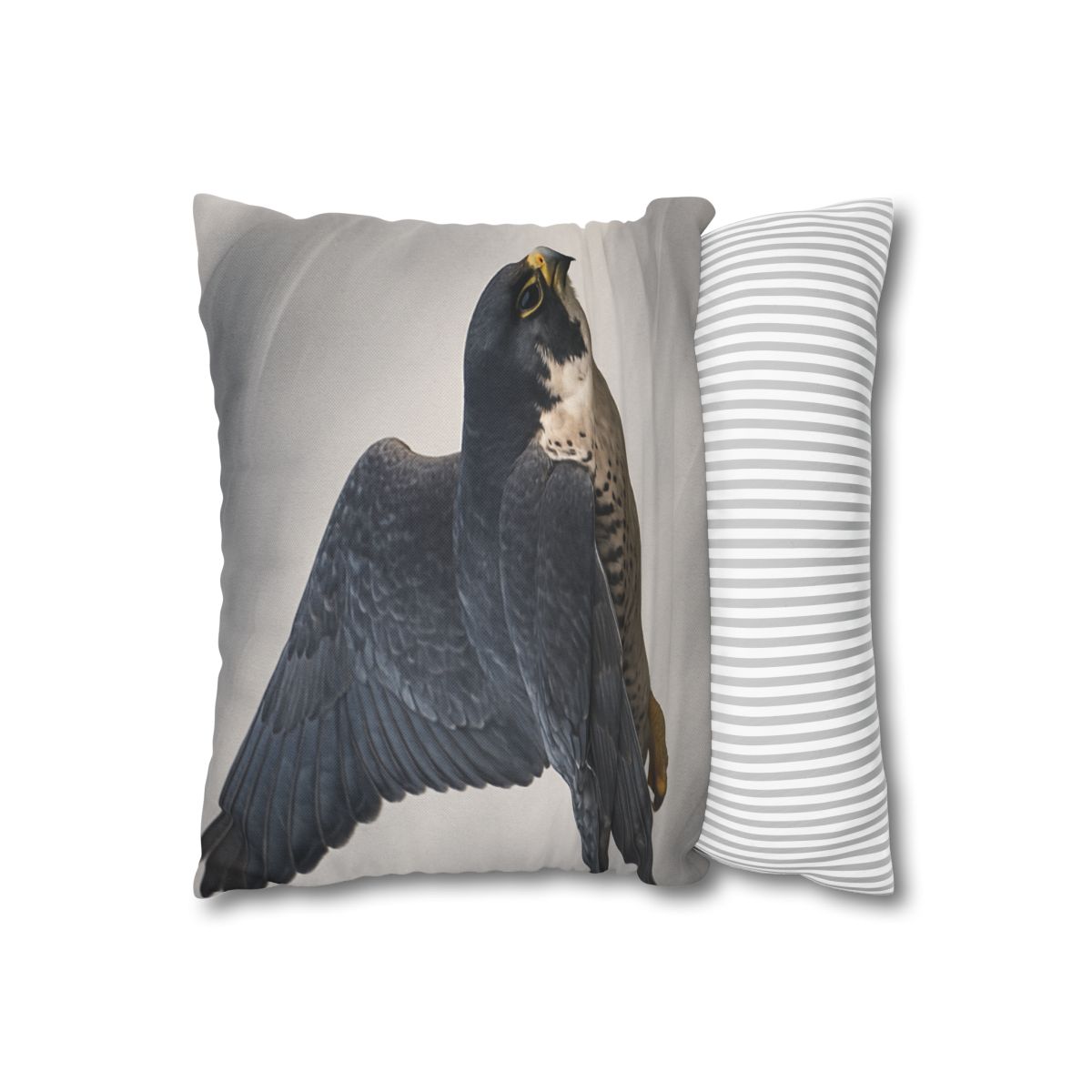 Stormglide Peregrine Falcon personalized pillow covers