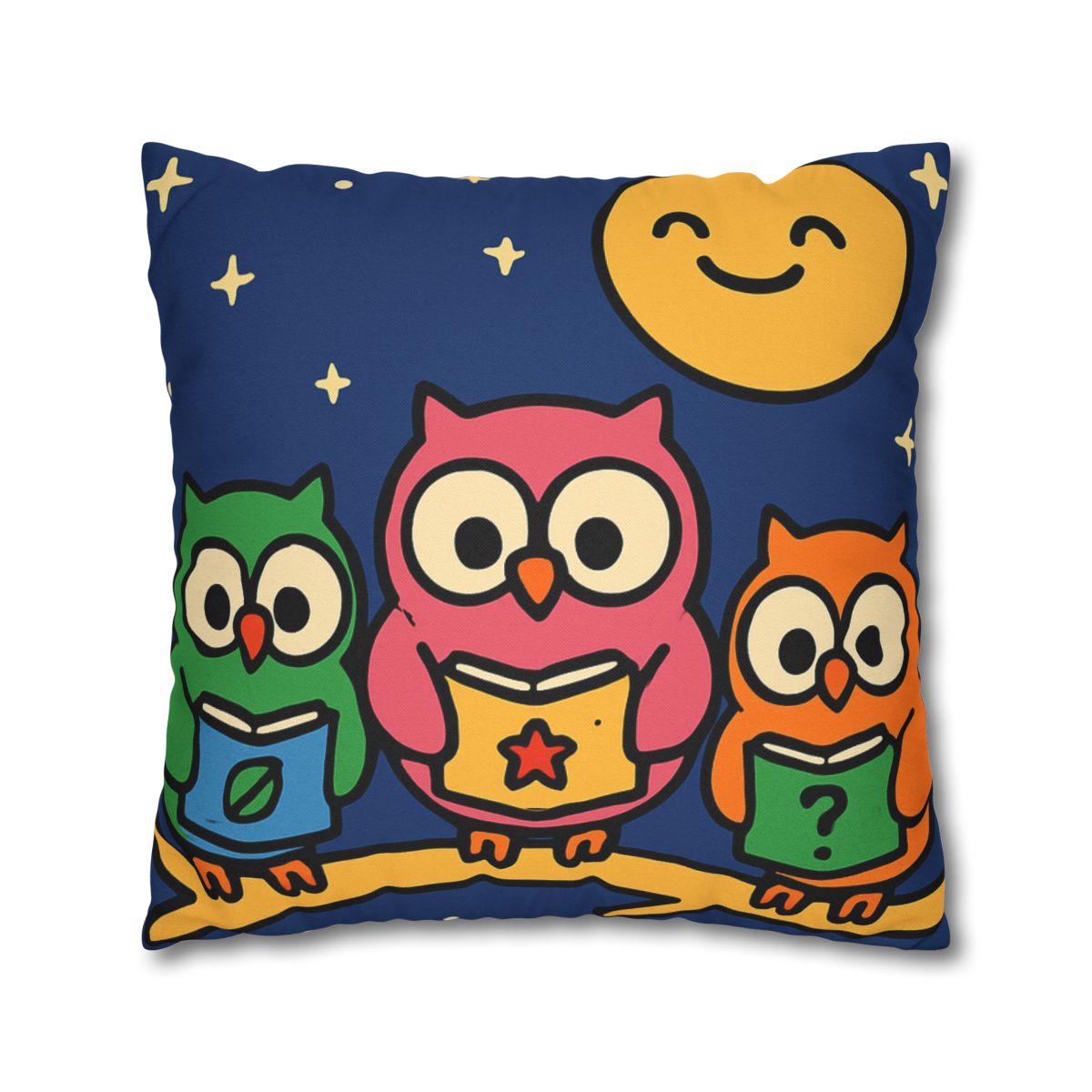Galaxy Garden Of Curious Owls unique gift pillow cases