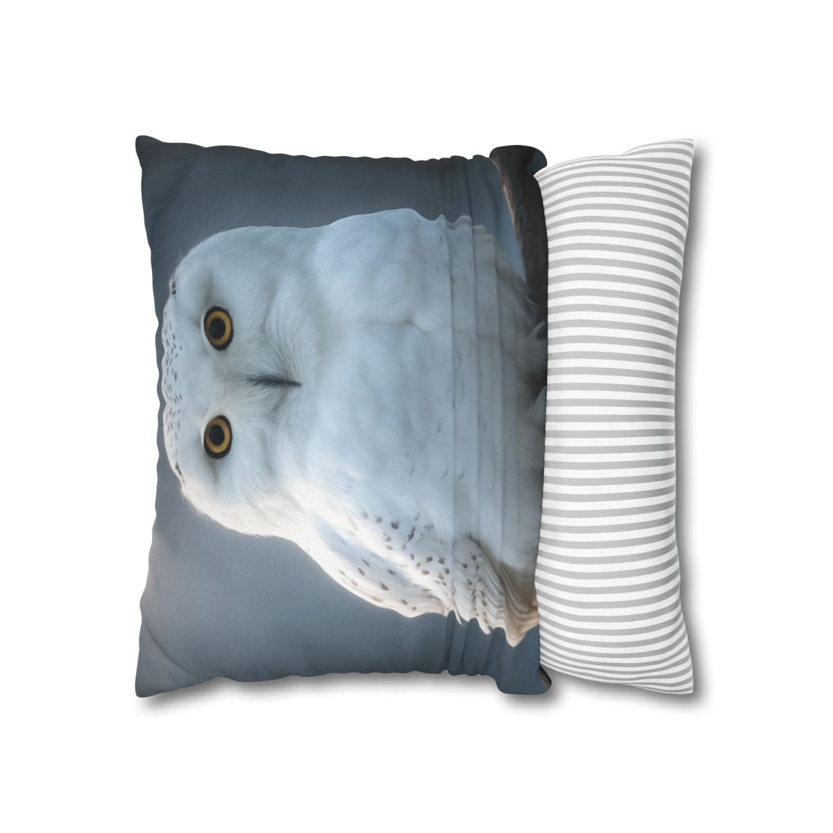 Twilight Watcher Snowy Owl custom pillow cases