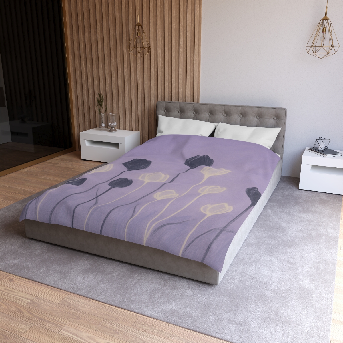 Bud Horizon Silhouette custom duvets