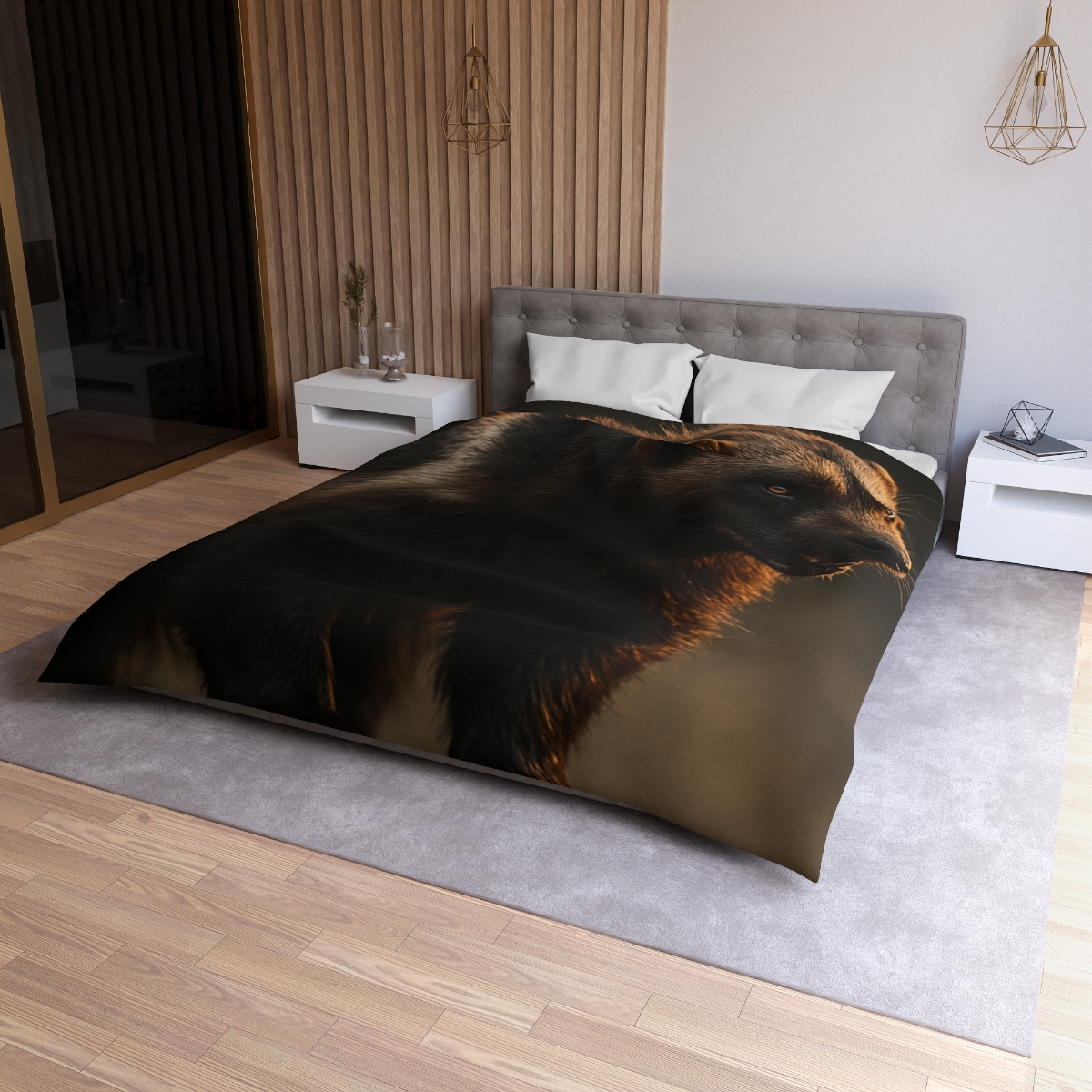 Ember Dusk Wolverine stylish duvet covers