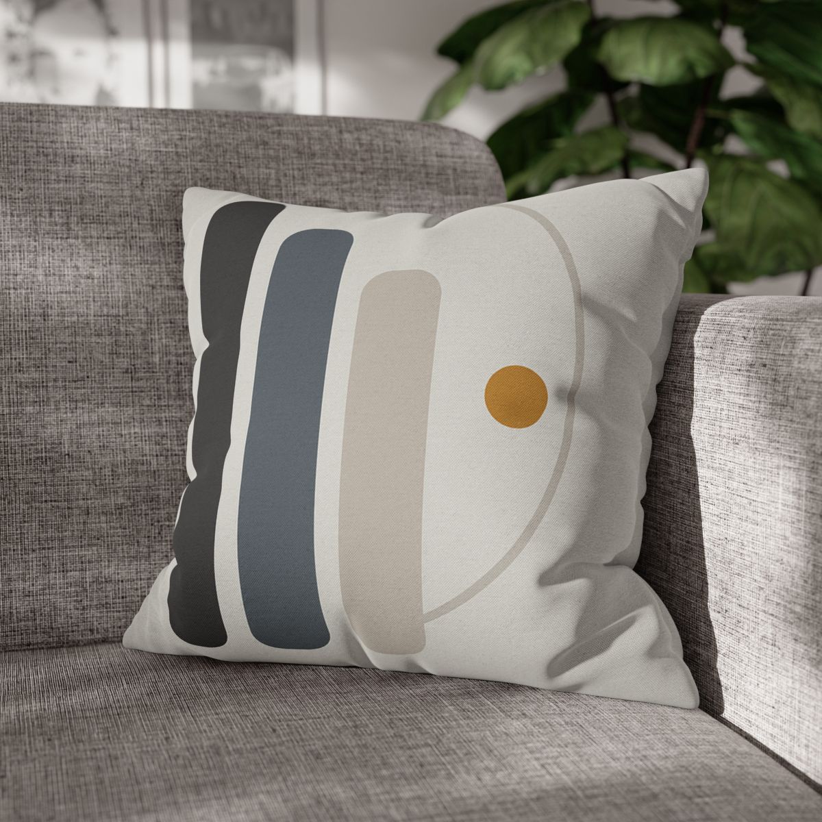 Offset Column And Quiet Arc soft cotton pillow cases