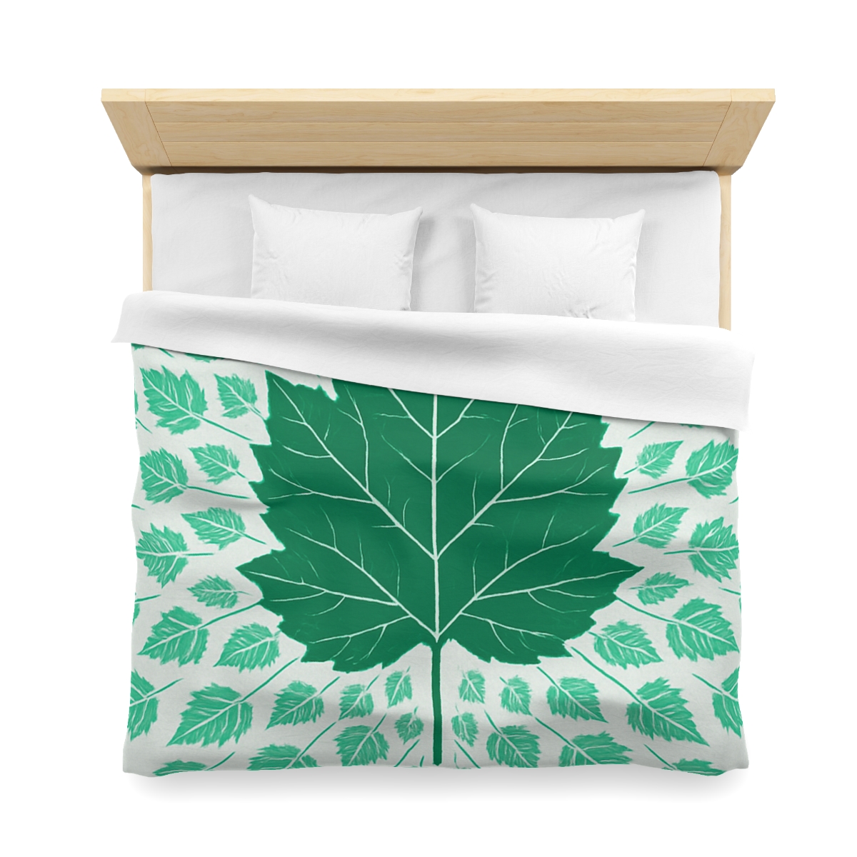 Fractal Leaf Radiance duvets for gifts