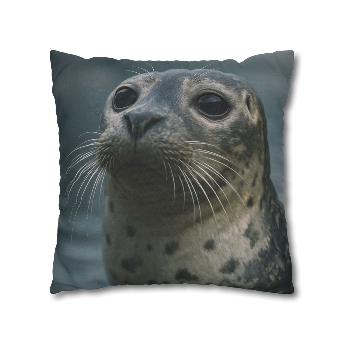 Harbor Seal Serene Gaze trendy patterned pillow cases