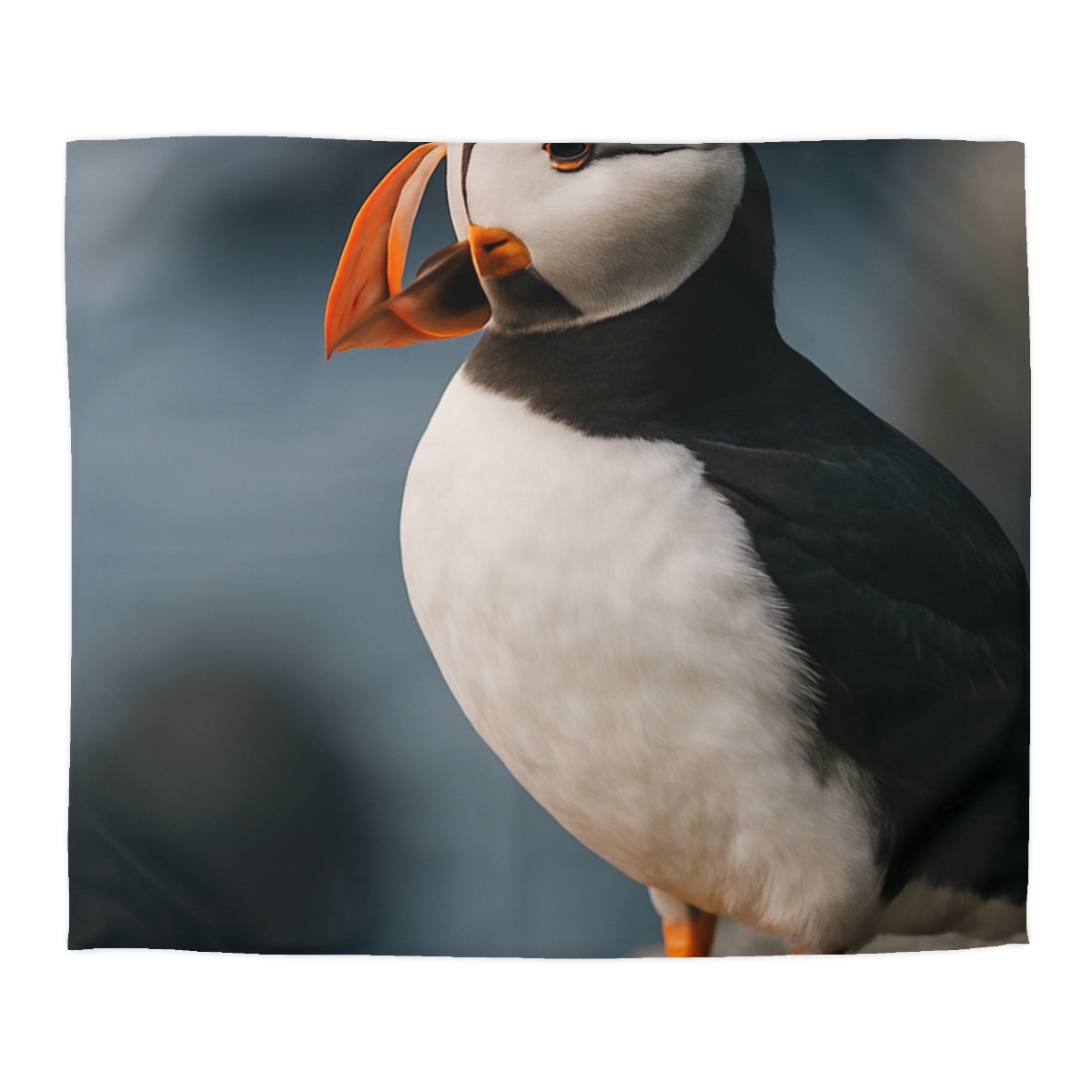 Cliff Breeze Atlantic Puffin designer printed duvets