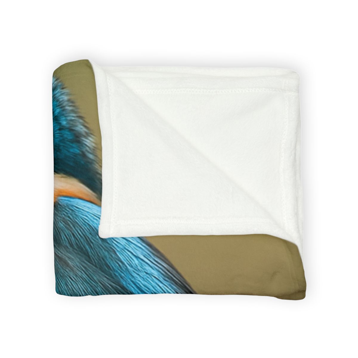 Sapphire Bolt Kingfisher decorative home blankets