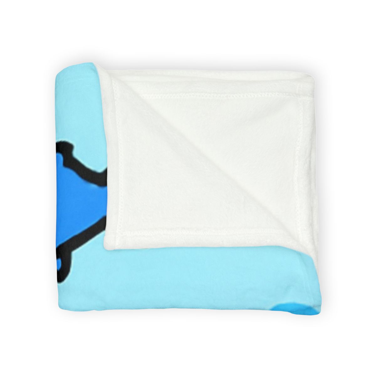 Coral City Recycling Parade With Captain Seahorse trendy patterned blankets