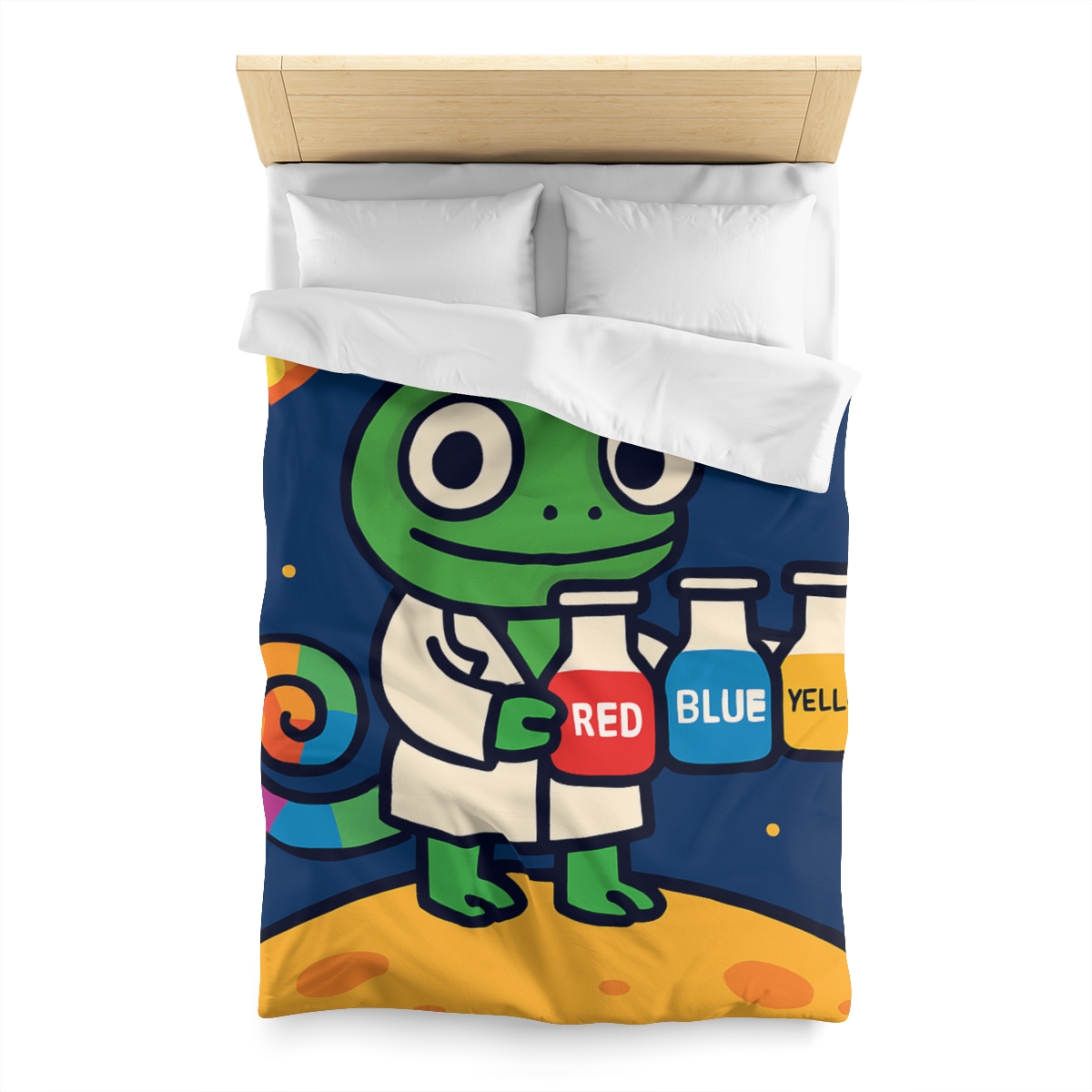Comet Chameleon Color Lab stylish duvet covers