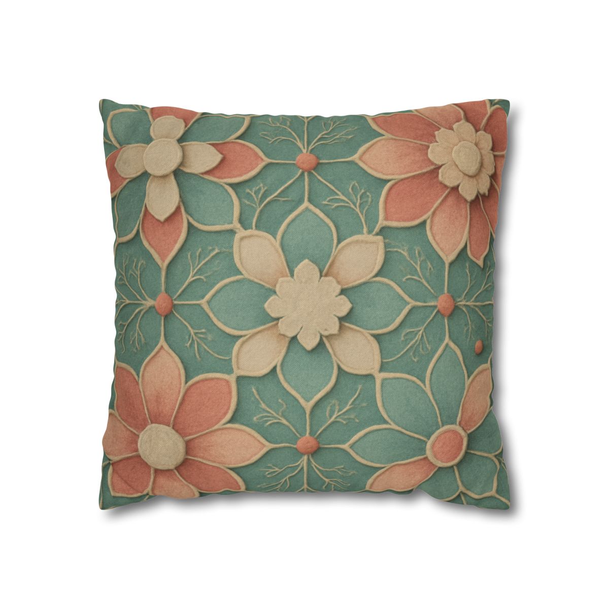 Petal Circuit Lattice unique gift pillow cases
