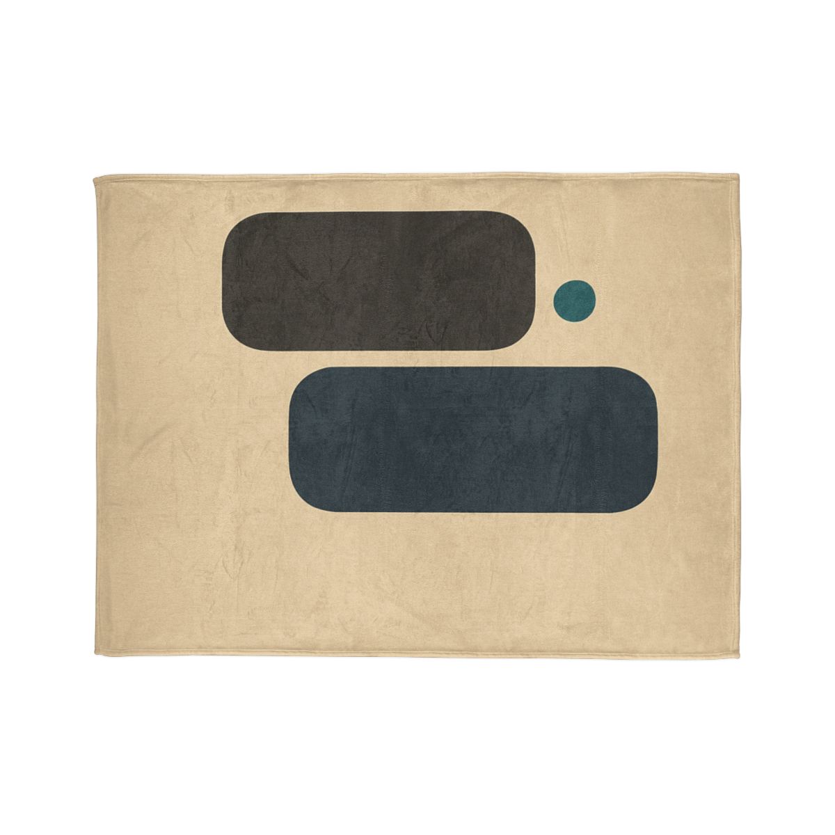 Offset Trio Of Rounded Bars trendy patterned blankets