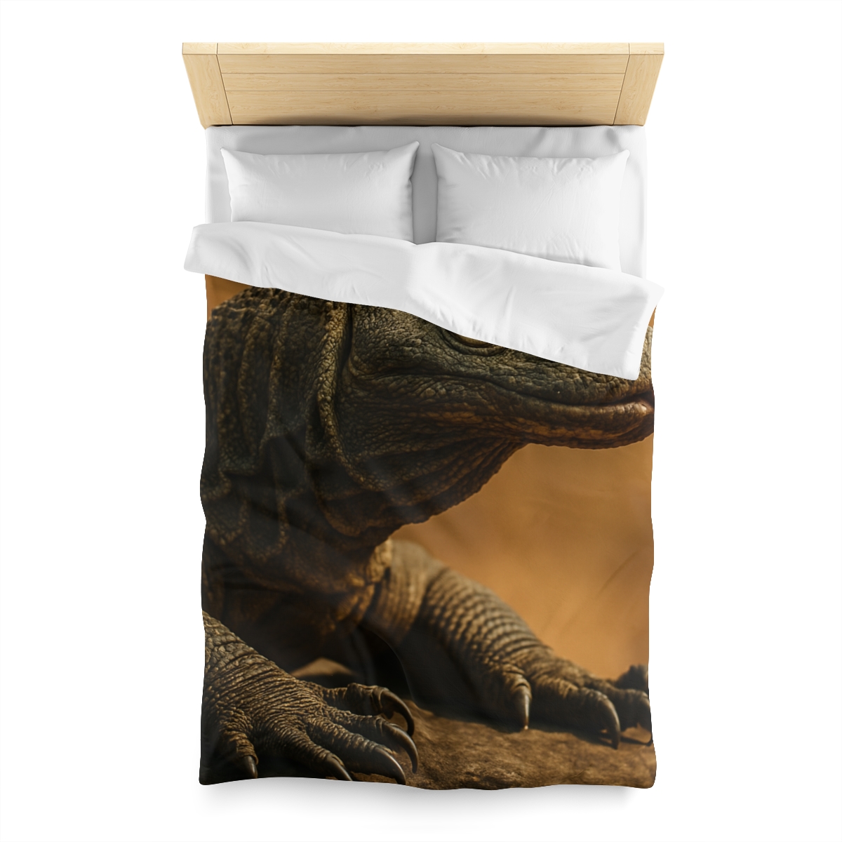 Ancient Sentinel Komodo Dragon trendy bedroom duvets