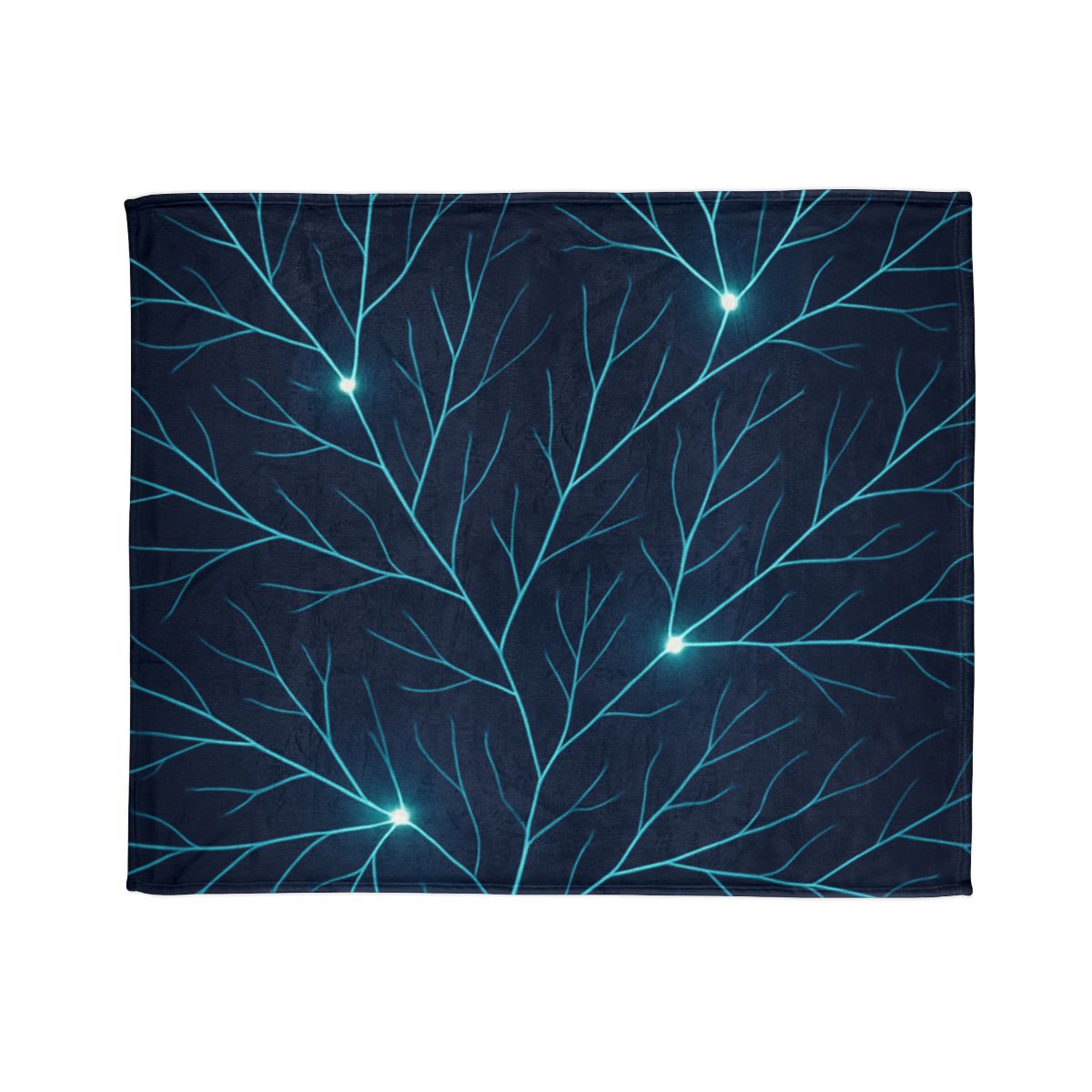 Luminous Vein Constellation stylish throw blankets