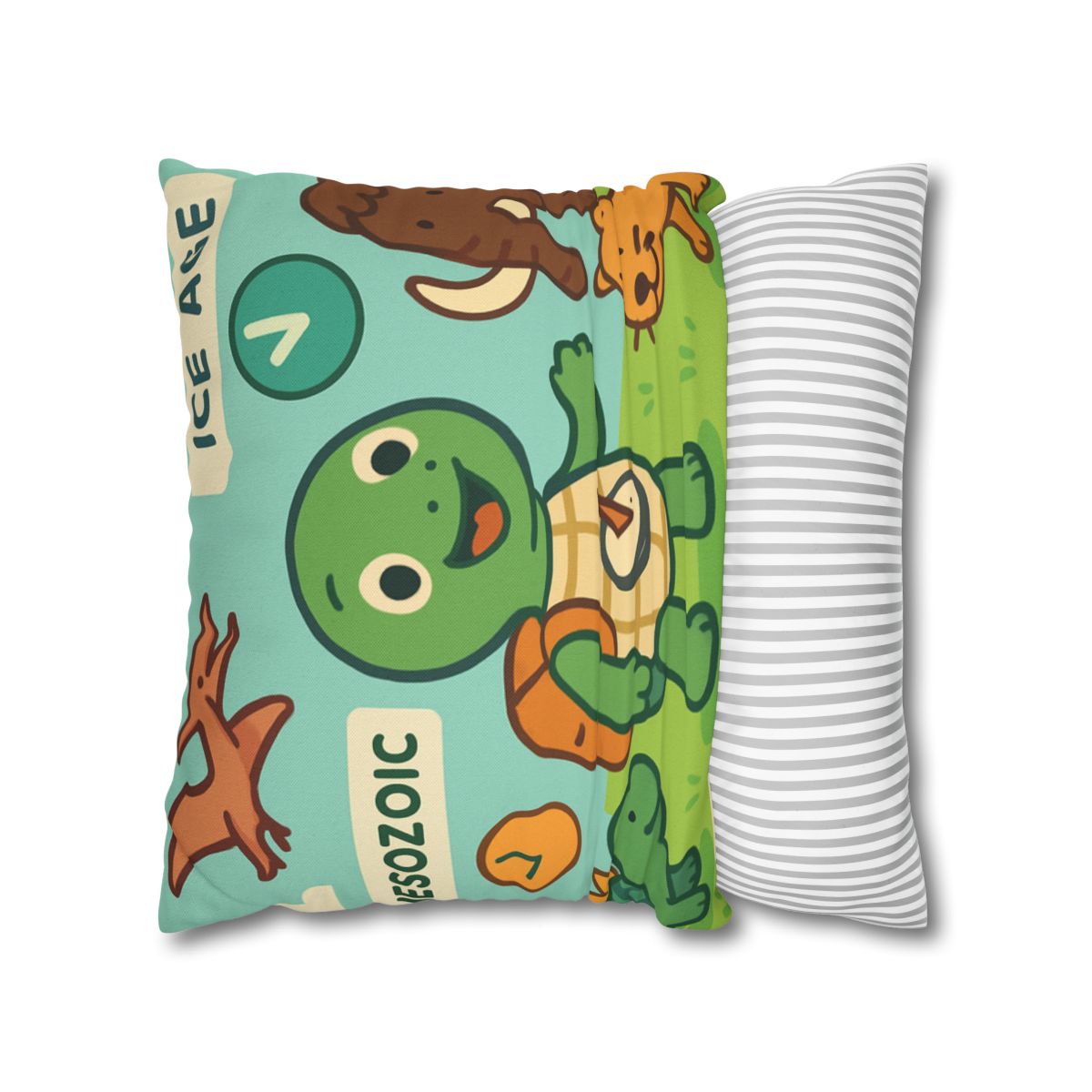 Time-Traveling Tortoise trendy patterned pillow cases